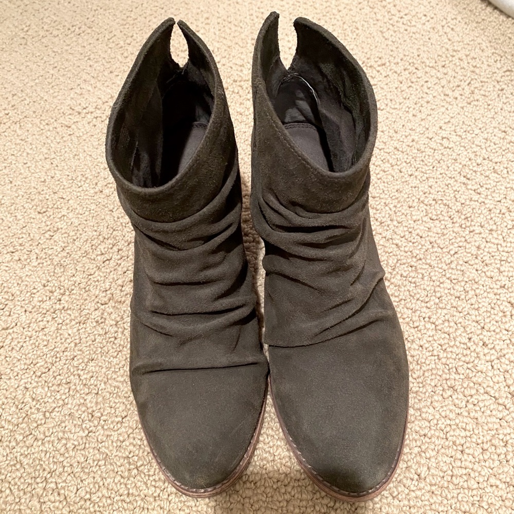 hunter green Splendid booties